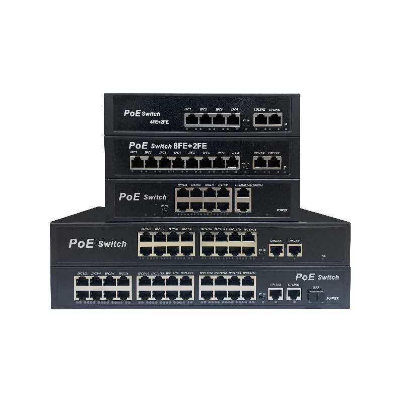 POE SWITCH 4/8/16/24 PORT